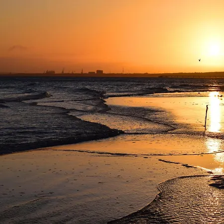 펜션 Doppelhaushaelfte Strandhaus Ii In *